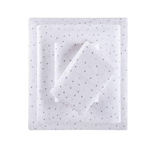 Intelligent Design Cozy Flanne...win XL, Grey/Pink Dots 3 Piece