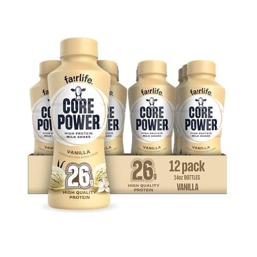 Core Power Vanilla Protein Shake 14-oz. Bottles 12-Pack for $31 w/ Sub & Save + free shipping