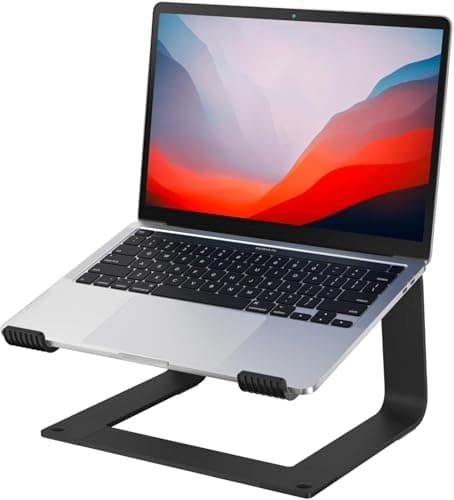 GleYo Laptop Stand for Desk Po... and All 10-16" Laptops, Black