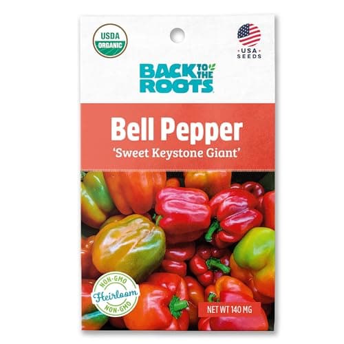 Seed Packet - Bell Pepper 'Sweet Keystone Giant' 140mg