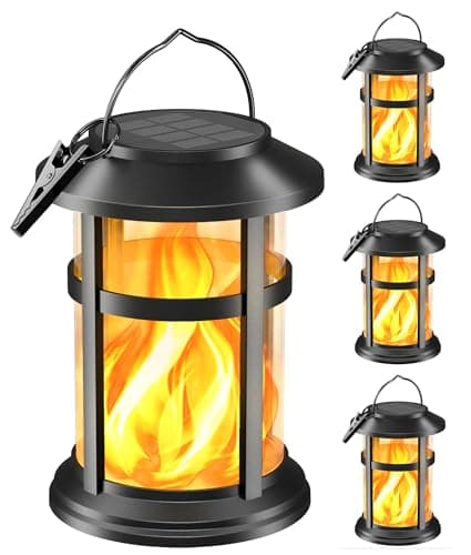 Solar Lantern 4-Pack for $34 w/ Prime + free shipping w/ Prime