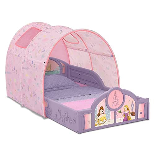 Delta Children - Disney Prince...ler Bed with Tent, Purple/Pink