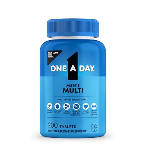 200-Count One A Day Men's Multivitamin Tablets w/ Vitamin D, Zinc & B Vitamins $9.55 w/ S&S + Free Shipping w/ Prime or on $35+