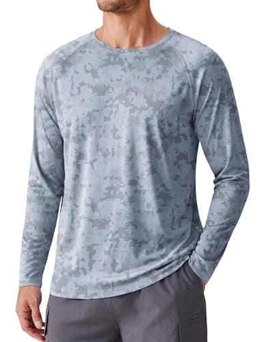 PINSPARK Men's UPF 50+ Long-Sleeve Shirt (Various Colors) $6.50 + Free Shipping w/ Prime or $35+ Orders