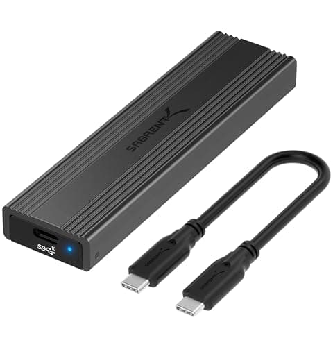 Prime Members: Sabrent USB 3.2 Type-C Tool-Free Enclosure for M.2 NVMe SSD $19.85 + Free S&H
