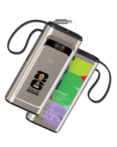 2026 FIFA Licensed 20,000mAh 190W Power Bank for $50 + free shipping