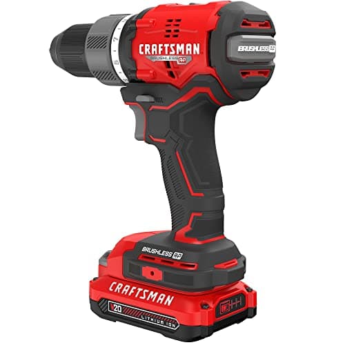 CRAFTSMAN RP+ Cordless Drill/D...Charger, Brushless (CMCD713C2)