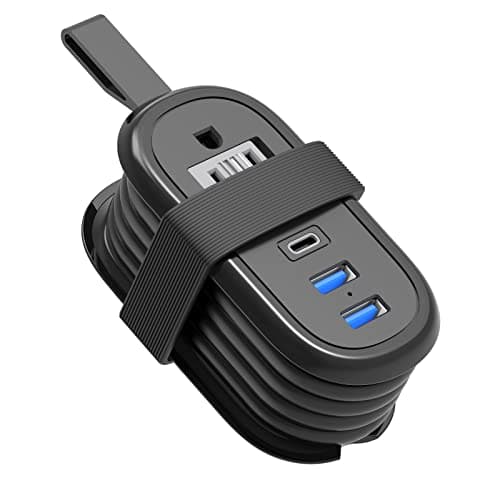 4-ft BEVA Travel Power Strip with 2x Outlets and 3x USB Ports $12 @ Amazon