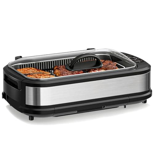 Electactic Smokeless Electric ...l for Kitchen, Apartment, Home