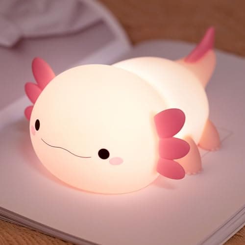 Axolotl Rechargeable Silicone Night Light for $15 + free shipping w/ Prime