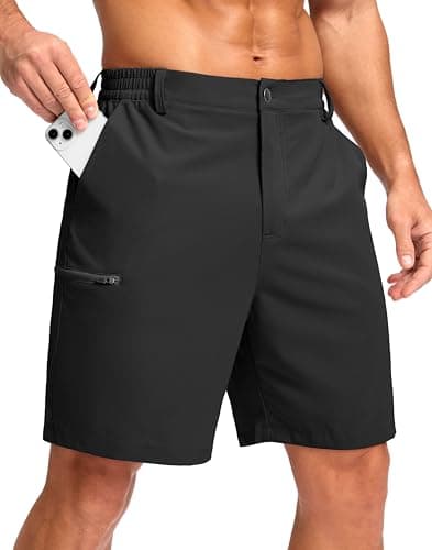 G Gradual Men's Lightweight Stretch Shorts for $15 + free shipping w/ Prime