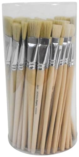 School Smart Interlocked White...Assorted Sizes, Bulk Set of 72