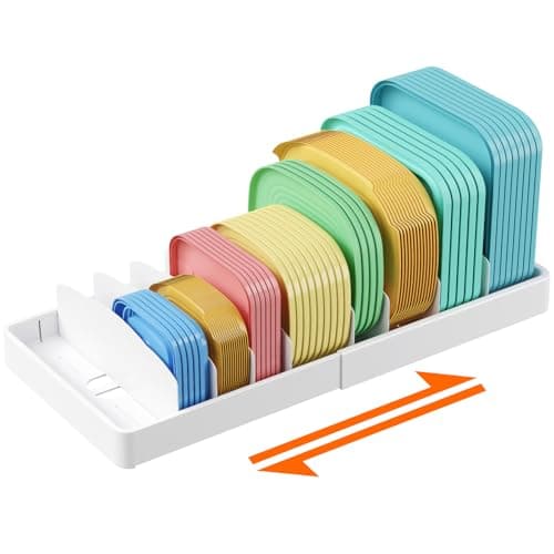 Prime Members: Lifewit XL Expandable Lid Holder w/ 8 Adjustable Dividers & 9 Compartments $13.85 + Free Shipping