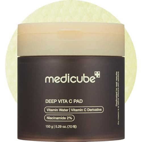 medicube Deep Vita C Toner Pads 70-Pack for $15 w/ Prime + free shipping w/ Prime