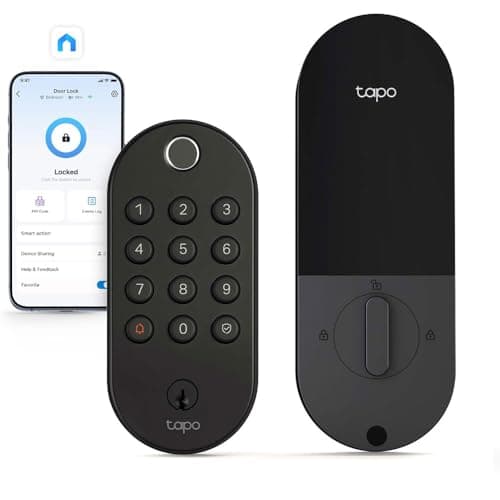 Tapo Smart WiFi Fingerprint Deadbolt Door Lock w/ Keyless Pad $80 + Free S&H
