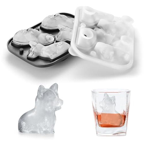 Corgi Dog 3D Ice Cube Mold for $5 + free shipping w/ Prime