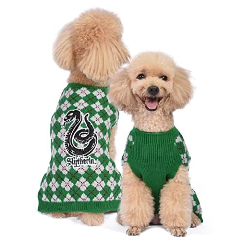 Harry Potter Slytherin Dog Swe...or Hogwarts Houses, Size Large