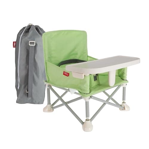 Nuby Pop-Up Booster Seat with ...mmer Travel Essentials - Green