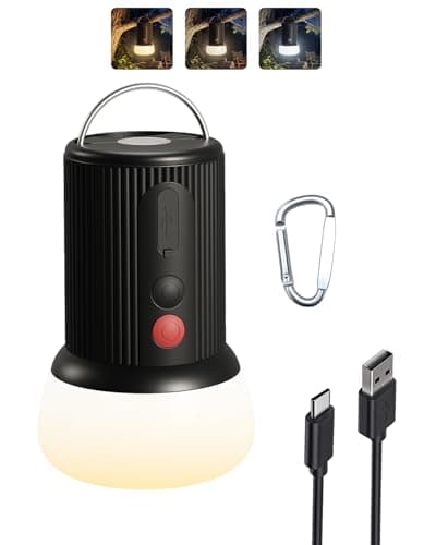 EZVALO 6000mAh LED Rechargeable Camping Lantern $8.40
