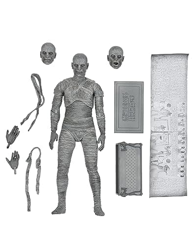 NECA Universal Monsters Mummy ... Ultimate AF Black & White VER