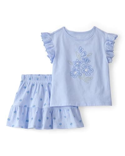 Carter's Girl 2-Piece Set, Blue, 4T