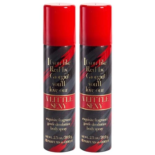 Parfums De Coeur A Little Sexy Deodorant Body Spray for Women, 2.5 Ounce (2)