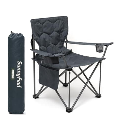 SUNNYFEEL Heavy Duty Oversized Camping Chairs (Various, Up to 500lbs) $29.99 + Free Shipping w/ Prime or on $35+