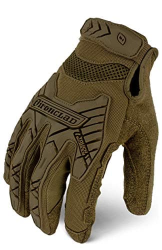 Ironclad Tactical Gloves, Coyo... Hand Safety, Machine Washable