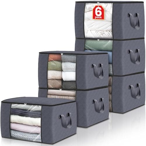 Fab Totes 60L Storage Bag 6-Pack for $10 + free shipping w/ Prime