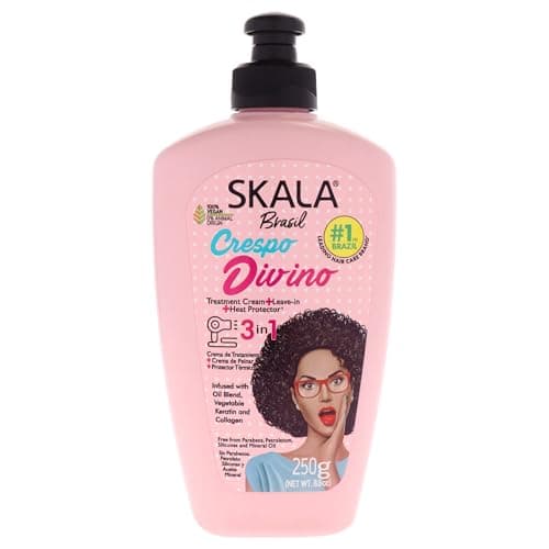 SKALA Crespo Divino 3-in-1 Lea...and Transitioning Hair, 8.8 oz