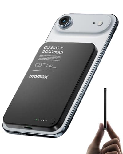 MOMAX Magnetic Wireless Power Bank 5000mAh for $26 w/ Prime + free shipping w/ Prime