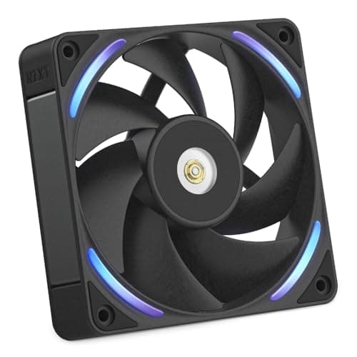 NZXT F120X Performance Fan - 1...c Bearing - 30mm Thick - Black