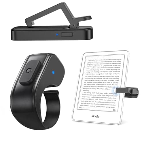 Datafy Wireless Clip-On Remote Control Page Turner Ring (eReader/Android/iOS, 6 colors) $4.95 + Free Shipping w/ Prime or on $35+