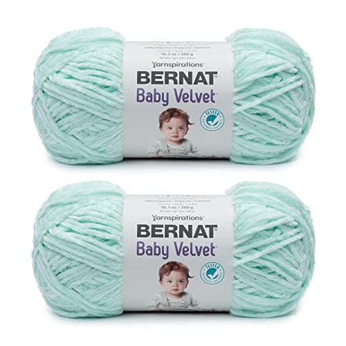Bernat Baby Velvet Bleached Aq...rds - Knitting/Crochet, Lichen