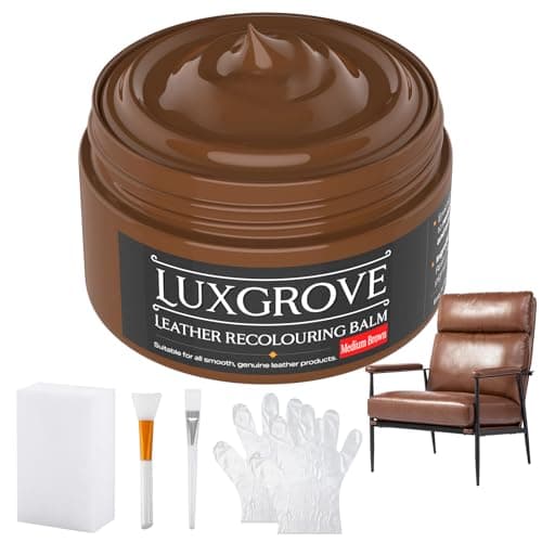 50-mL LUXGROVE Leather Recoloring Balm & Repair Kit (Various Colors) $9.49 w/ Subscribe & Save