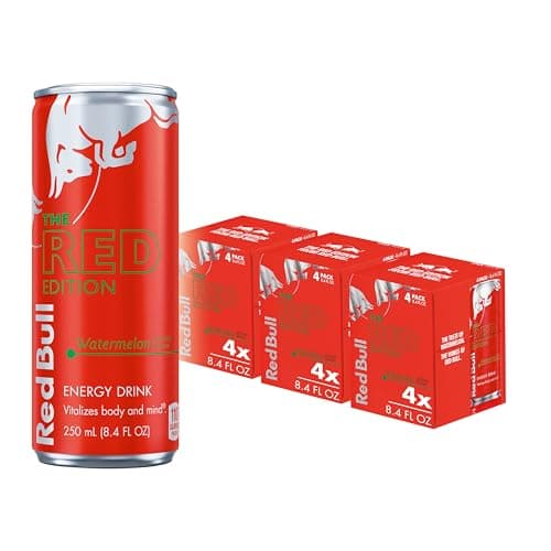 Red Bull Red Edition Energy Dr...ns, 8.4 Fl Oz, Pack of 12 Cans