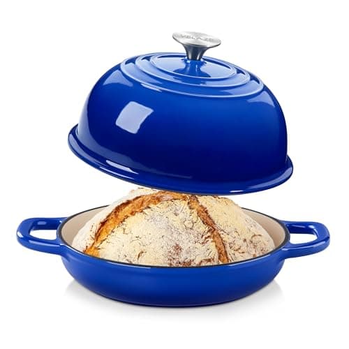 5-Qt Velaze Enameled Cast Iron Dutch Oven with Dome Lid (Blue) $32.99 + Free Shipping