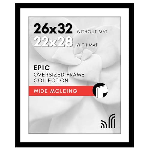 Americanflat 26x32 Picture Fra...rames for Wall Display - Black