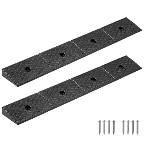 VEVOR 2 Pack Rubber Curb Ramp,..., Cars, Lawn Mowers & Trailers