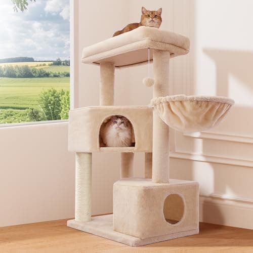 Gardner Pet 41" Cat Tree Tower for Medium & Large Cats (Various Colors) $39.73