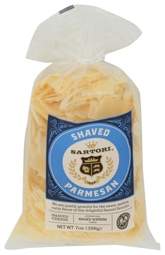 Sartori Cheese, Shaved Parmesan, 7Ounce