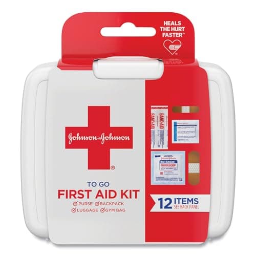 Johnson & Johnson First Aid to Go Portable Mini Travel Kit for $2 + free shipping w/ PRime