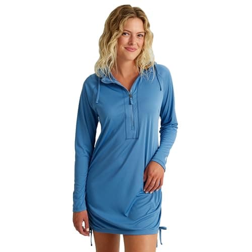 HUK Women's Pursuit Coverup, P...ce Fishing Dress, Quiet Harbor