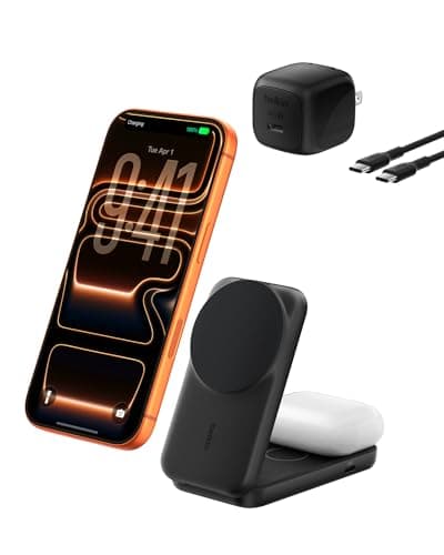 Belkin 2-in-1 Qi2.2 25W MagSafe Foldable Wireless Charging Stand for $45 + free shipping