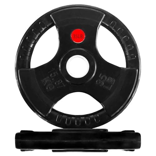 Fitvids 2 Inch Olympic Weight ... Training, Rubber Coate Design