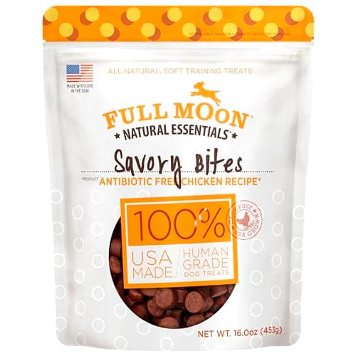 [SnS, AC] $5.99 | 1-Pound Full Moon All Natural Human Grade Dog Treats (Chicken) at Amazon