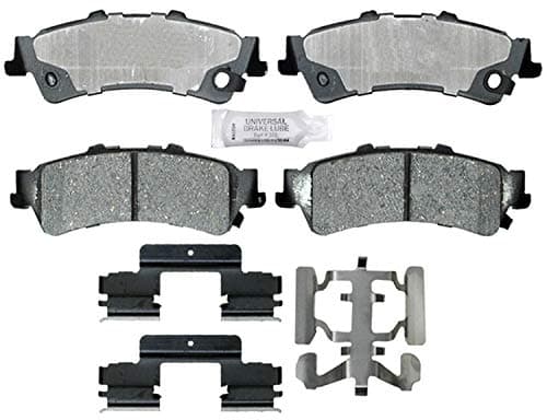 ACDelco Professional 17D792CH ...eramic Rear Disc Brake Pad Set
