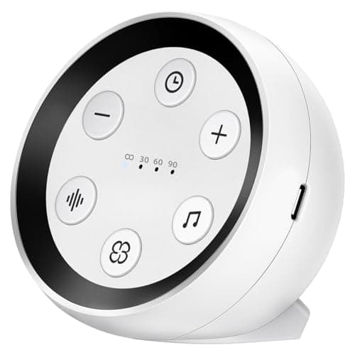 Sound Machine Baby Patter for Sleeping Cute White Noise Machine for Baby Kids Adults with 32 Soothing Sounds 32 Volume Levels Brown Noise Machine with 4 Timer Memory Funtion for Travel Office Privacy