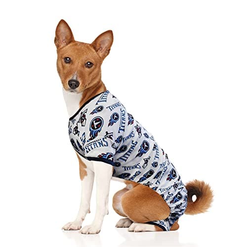 Littlearth NFL Tennessee Titans Pet Pjs, Team Color, X-Large