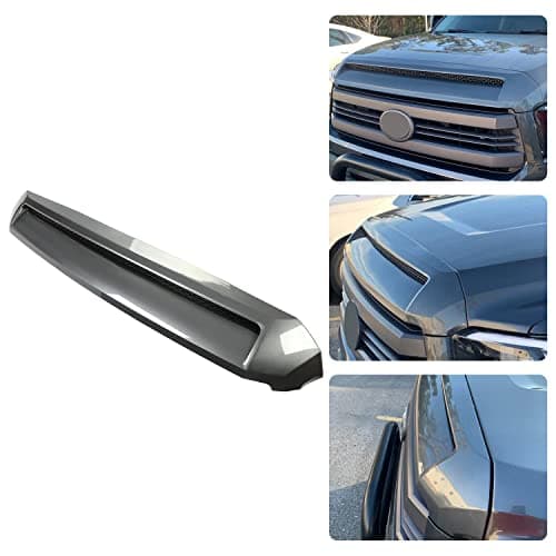 HECASA Gray Hood Trim Compatib...ndra Engine Bulge Grille Scoop
